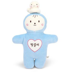 자연생각 신생아 태명 애착인형, 뱀(블루), 1개