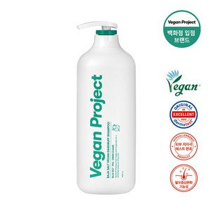 비건프로젝트 바하솔트 비건 비듬케어 탈모샴푸 1000ml, 1L, 1개