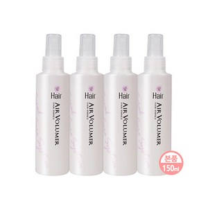 [TV홈쇼핑] 헤어애볼류머 헤어애 에어볼류머 / 스프레이 헤어스프레이 왁스 헤어젤 볼륨업 뽕머리 헤어 스타일링 연출 헤어볼륨업, 150ml, 4개