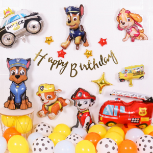 PAW patrol 파우 패트롤 풍선 세트 만화 애니메이션 생일, SET1^^