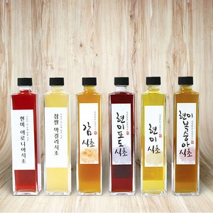 [배금도가][배금초]골라담는 자연 발효식초 300ml 6종 모음, 찹쌀막걸리식초 300ml, 1개