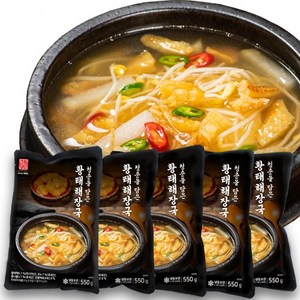 청춘을 담은 청담 황태해장국 600g (냉동), 4개