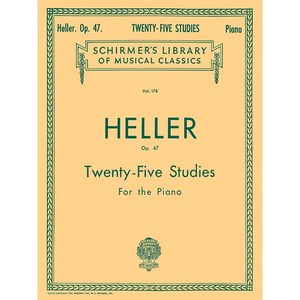 Heller 25 Studies for Rhythm and Expression Op. 47 (Complete) 헬러 25개의 피아노 연습곡 악보 [50253270]