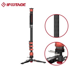 아이풋테이지 코브라3 페달형 카본 모노포드 CB3-C180F-P Pedal monopod, 단품, 1개