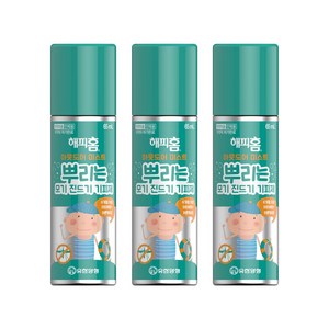 해피홈 아웃도어 방충제 미스트, 65ml, 3개