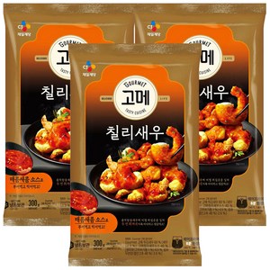 고메 바삭탱글한 칠리새우, 3개, 300g