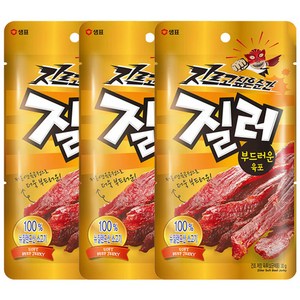 샘표 질러 부드러운 육포, 30g, 3개