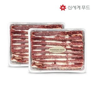 신세계푸드 LA갈비 꽃갈비 총2kg (1kg 2팩), 2개