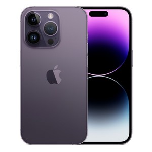 Apple 정품 아이폰 14 Po 자급제, 딥퍼플, 128GB