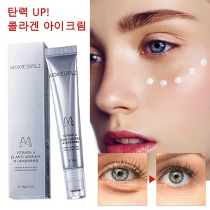[휴일에도 정상 발송합니다] 비타민 A 눈가 영양 공급 및 주름 완화 아이크림, 15ml, 2개