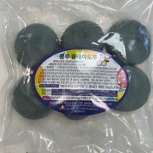 밀 블루 쿠키클레이도우 350g, 1개