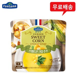 폰타나 스위트콘크림수프 180gx10개(1box)/무료택배, 10개, 180g