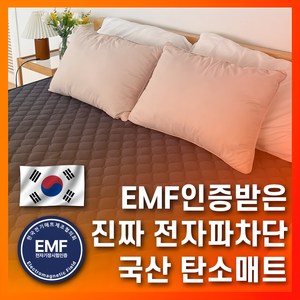 탄소매트 전기장판 EMF 전자파없는 안심 전기매트 스튜디오124 [100% 국내생산], 슈퍼싱글(110×200cm)