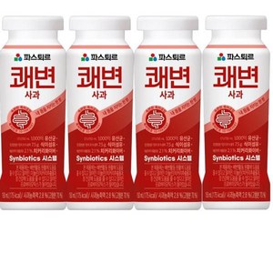 파스퇴르 쾌변요구르트 사과, 150ml, 12개