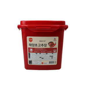 이츠웰 태양초고추장6.5kg/업소용/대용량, 6.5kg, 1개