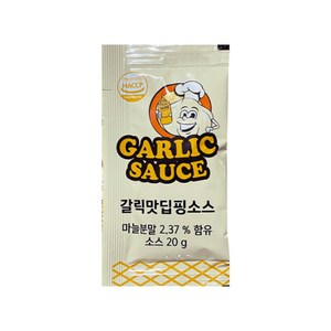 태원식품 일회용소스 갈릭맛딥핑소스 20g 300매, 300개