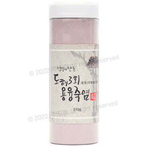 도해 3회 용융 죽염250g(가루), 250g, 1개