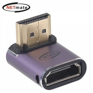 HDMI 2.1 아래쪽 꺾임 젠더 MF NM-HG2104, 본상품선택, 1개