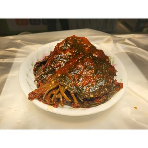 소래포구 호남상회 깻잎무침 500g 1kg 양념 깻잎 절임 장아찌 반찬, 1개