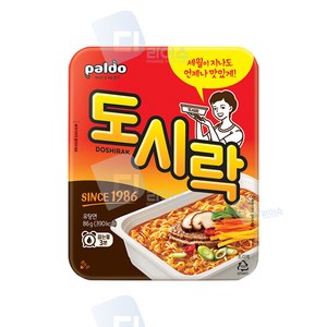 팔도 도시락 86 g, 12개