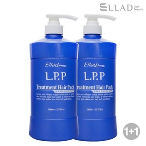 오로라 LPP 트리트먼트 헤어팩, 1L, 2개