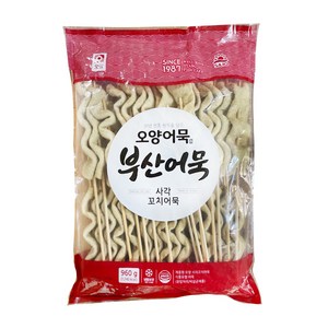 에이치에이유통 사조 오양 부산어묵 사각꼬치어묵 960g (드라이) 대용량 오뎅꼬치 식자재 업소용, 1개