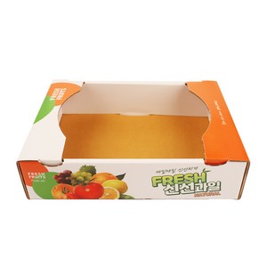 신선 과일 포장 용기 박스 2kg [50장] 과일박스디자인