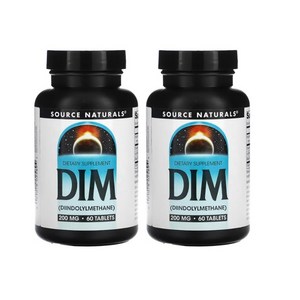 소스내추럴스 딤 DIM 200mg 60정, 2개