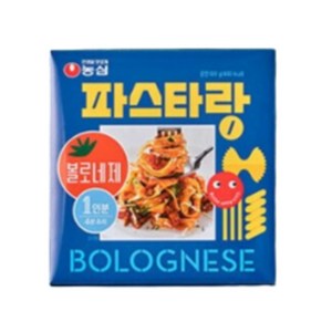 농심 파스타랑 볼로네제, 6개, 180g