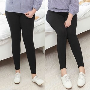 온드레 여성용 빅사이즈 신축성 좋은 베이직 모달레깅스 2매