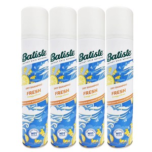 바티스트 드라이샴푸 후레쉬, 200ml, 4개