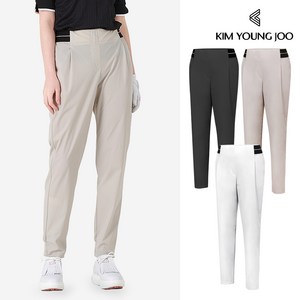 김영주 여성 봄 여름 밴드 조거 팬츠 / 여자 나일론 스판 생활발수 골프웨어 아웃도어 등산 바지