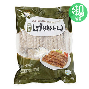 굿프랜즈 그릴 너비아니1kg (냉동) 산적구이/떡갈비/대용량/식자재, 1kg, 1개