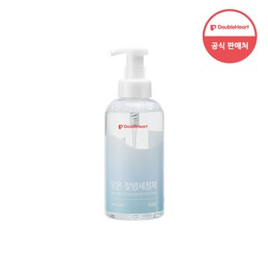 더블하트 거품형 맑은 젖병세정제(용기)720ml, 1개, 720ml