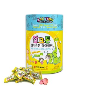 조아제약 잘크톤 멀티튼튼 츄어블정 딸기맛, 90정, 1개