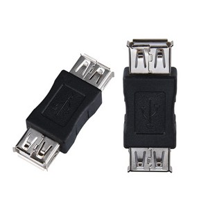 칼론 고급형 USB A(F)-USB A(F) 연장젠더 2p, USB A(F) - USB A(F) Gende