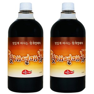 홍치마 대용량 헛개열매차 원액 엑기스 고농축 헛개수 나무 액상 1000ml 다홍치마, 1L, 2개