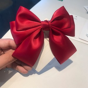 인피니티 러블리 새틴 왕 리본 머리핀