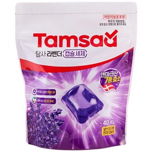 탐사 라벤더 캡슐세제 14g, 40개입, 1개