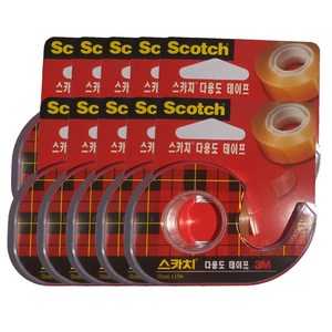 쓰리엠 스카치 다용도 테이프 디스펜서 581 18mm x 15m, 10개