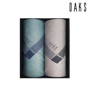 [AK플라자] [닥스] 손수건 2매세트 (WJ) 선염 134번