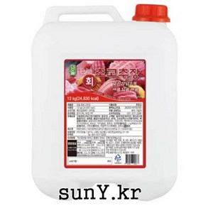 오늘 회초고추장 13kg 1ea, 1개