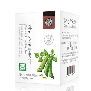 평창다원 유기농 작두콩차 10티백, 1개, 10개입, 1.5g