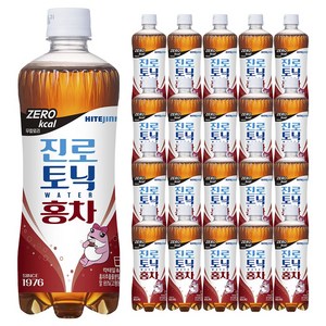 하이트 진로 키이즈백 홍차 토닉워터, 20개, 600ml