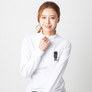 지엔제이 모하이 기능성 목폴라 긴팔 티셔츠