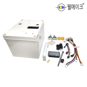 웰메이크 DIY 집어등 만들기(와이엘 집어등 전용 제품), 150x200x130mm, 1개, 백색, 150x200x130mm