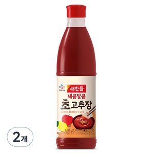 해찬들 새콤달콤 초고추장, 1.05kg, 2개