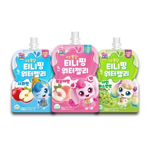 해호 캐치티니핑 과즙퐁당 티니핑 워터젤리 110ml 샤인머스캣맛 초롱핑, 20개, 포실핑 샤인머스캣맛