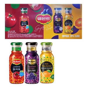 델몬트 음료선물세트 소병 행복을 가득담아 180ml x 12병, 12개