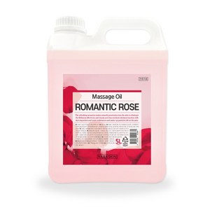 라라스킨 아로마 마사지오일 로맨틱장미향 5리터 대용량 5000ml, 1개, 5L